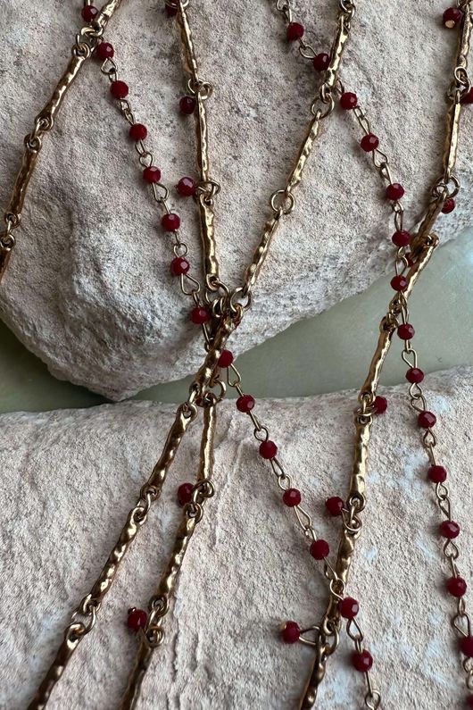 Laundry B Free Spirit Dempsey Zebi Necklace